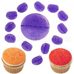 Wilton Flowers Fondant Cupcake Decorating Set 14pcs