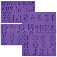 Wilton Fondant & Gum Paste Letters & Numbers Mould