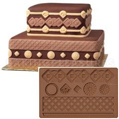 Wilton Fondant & Gum Paste Macrame  Mould