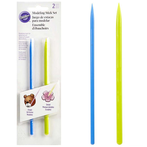 Wilton Fondant &amp; Gum Paste Modeling Stick Set 2pcs