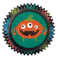 Wilton Ghoulish Gourmet Halloween Baking Cups 75pcs
