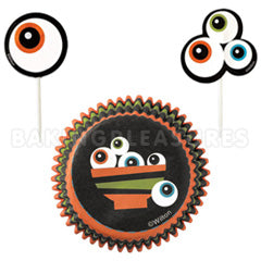 Wilton Ghoulish Gourmet Halloween Cupcake Combo 24pcs