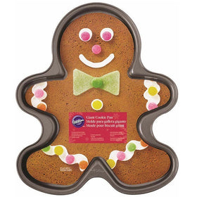 Wilton Giant Gingerbread Boy Christmas Cookie Pan (1.27cm Depth)