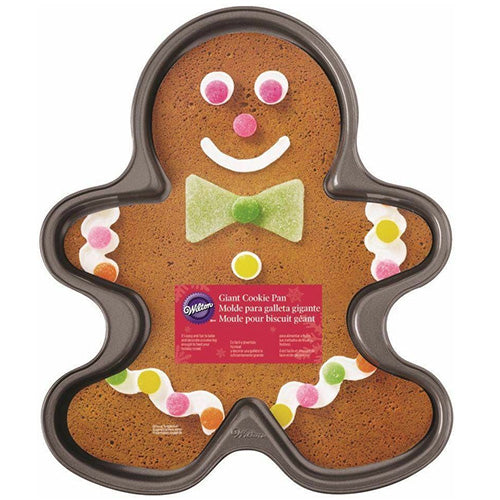 Wilton Giant Gingerbread Boy Christmas Cookie Pan (1.27cm Depth)