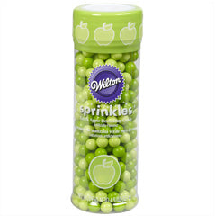 Wilton Green Apple Flavoured Sugar Pearls 127g