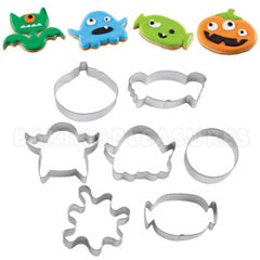 Wilton Halloween Monster Cutter Set 7pcs