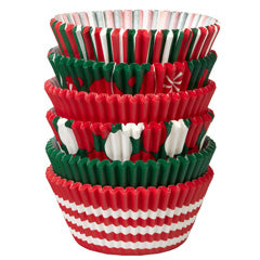 Wilton Holiday Multi Pack Christmas Baking Cups 150pcs