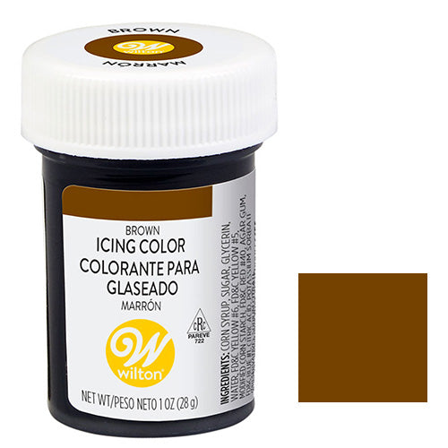 Wilton Icing Colour Brown 1 oz