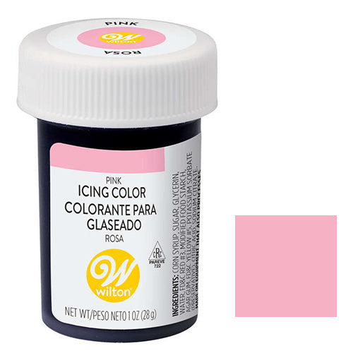 Wilton Icing Colour Pink 1 oz (BB: Aug 2024)