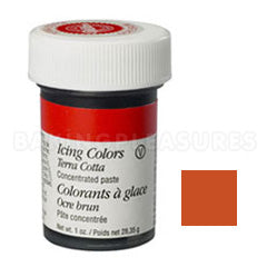 Wilton Icing Colour Terra Cotta  1 oz