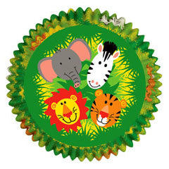 Wilton Jungle Pals Baking Cups 50pcs