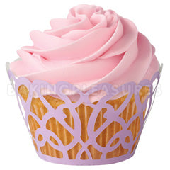 Wilton Lavender Swirls Cupcake Wrappers 18pcs