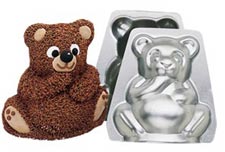 Wilton Mini Stand Up Bear Novelty Cake Pan/Tin