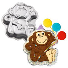 Wilton Monkey Novelty Cake Pan/Tin