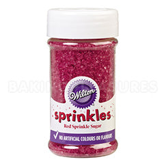 Wilton Natural Red Sprinkle Sugars