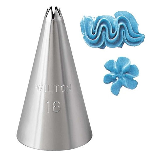 Wilton Open Star Piping Tip #16
