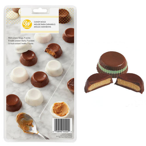 Wilton Peanut Butter Cups Chocolate/Candy Mould
