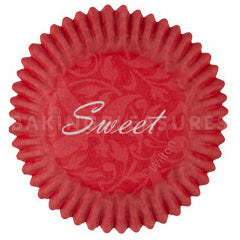 Wilton Pink Damask Mini Baking Cups 100pcs