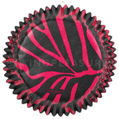 Wilton Pink Zebra Baking Cups 75pcs