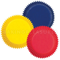 Wilton Primary Colours Baking Cups 75pcs