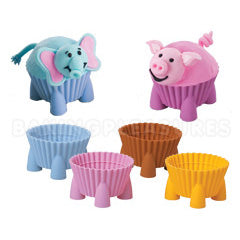 Wilton Silly Critters Silicone Baking Cups