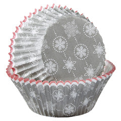 Wilton Snowflake Christmas Baking Cups 75pcs