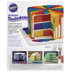 Wilton Square Checkerboard 8 Inch Cake Pan