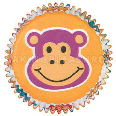 Wilton Jungle Animals Baking Cups 75pcs