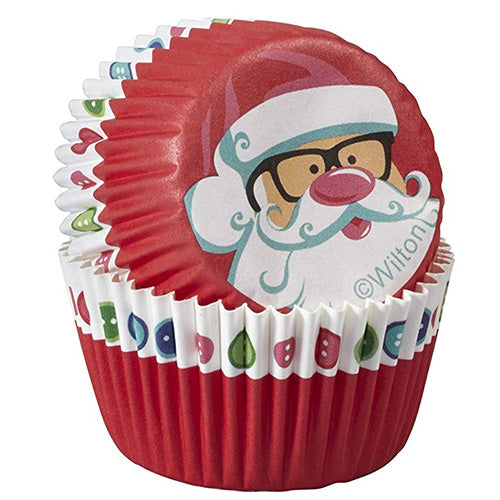 Wilton Sweet Holiday Christmas Mini Baking Cups 100pcs