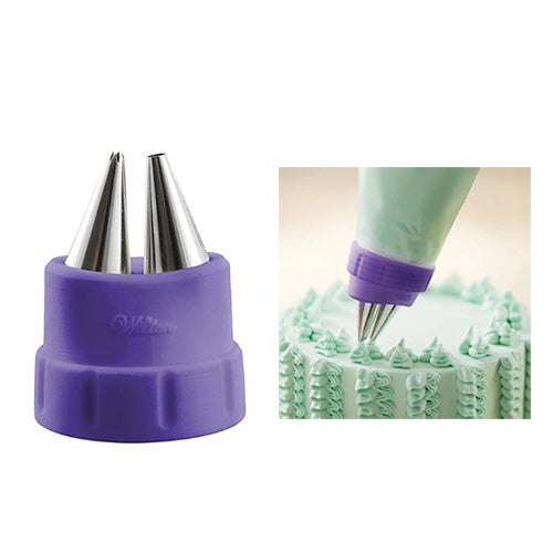 Wilton Tip2 Decorating Duo Tip Coupler Set