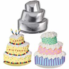 Wilton Topsy Turvy Novelty Cake Pan/Tin