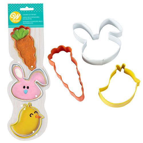 Wilton Whimsical Easter Cutters 3pcs