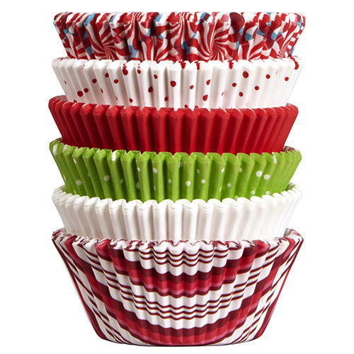 Wilton Xmas Holiday Multi Pack Christmas Baking Cups 150pcs