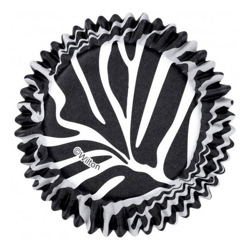 Wilton Zebra Baking Cups 75pcs