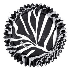 Wilton Zebra Foil Lined Baking Cups 36pcs