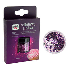 Witchery Edible Flakes Purple 1.5g