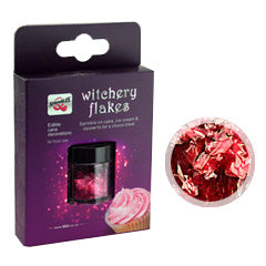 Witchery Edible Flakes Red 1.5g