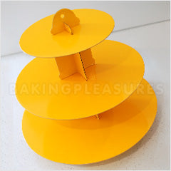 Yellow Cupcake Stand